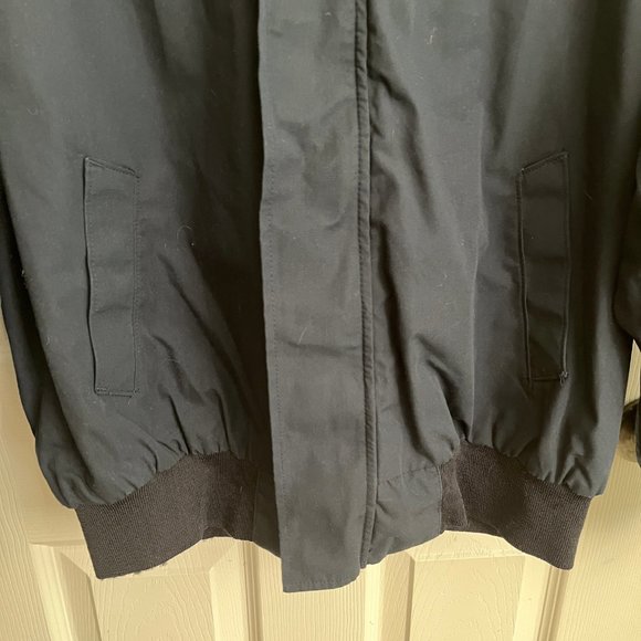 DSCP Vintage Navy Blue Guardian Collection Bomber Jacket Medium Long - Picture 4 of 16